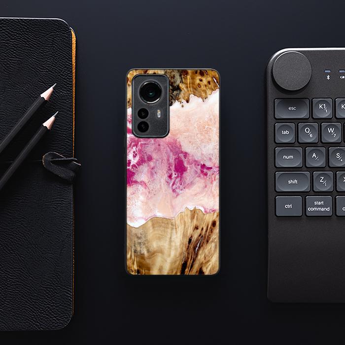 Xiaomi 12 / 12X Handyhülle aus Harz und Holz - Synergy#D119