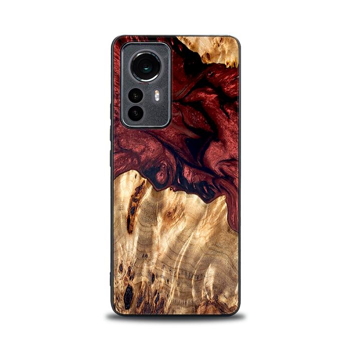 Xiaomi 12 / 12X Handyhülle aus Harz und Holz - Synergy#D121