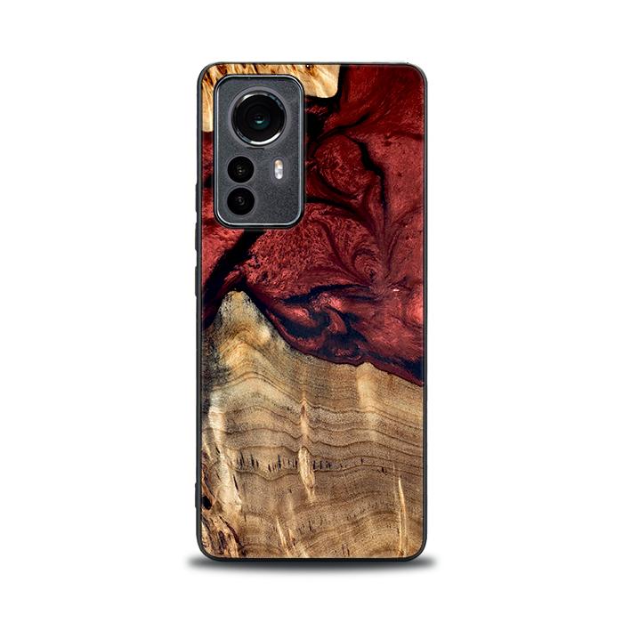 Xiaomi 12 / 12X Handyhülle aus Harz und Holz - Synergy#D122