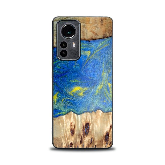 Xiaomi 12 / 12X Handyhülle aus Harz und Holz - Synergy#D128