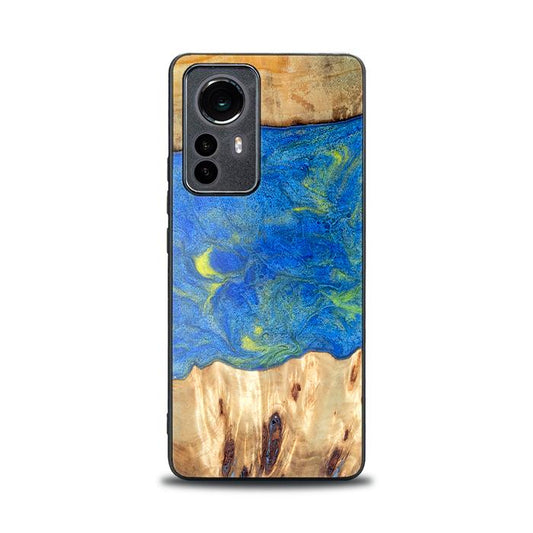 Xiaomi 12 / 12X Handyhülle aus Harz und Holz - Synergy#D131