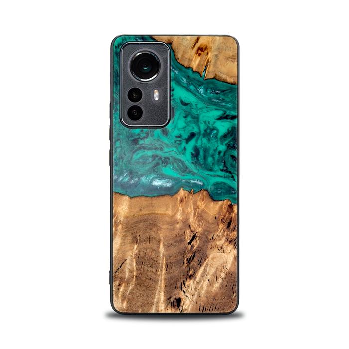 Xiaomi 12 / 12X Handyhülle aus Harz und Holz - Synergy#D133