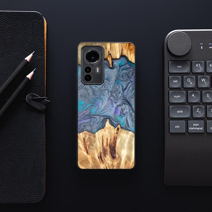 Xiaomi 12 / 12X Handyhülle aus Harz und Holz - Synergy#D135