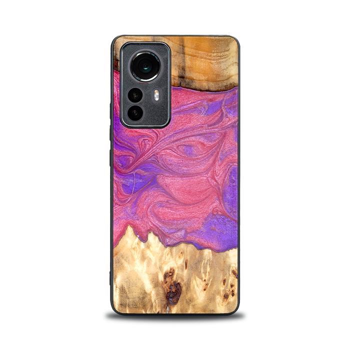Xiaomi 12 / 12X Handyhülle aus Harz und Holz - Synergy#D136