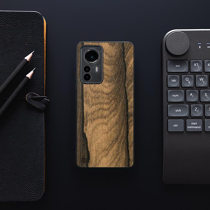 Xiaomi 12 / 12X Handyhülle aus Holz - Ziricote