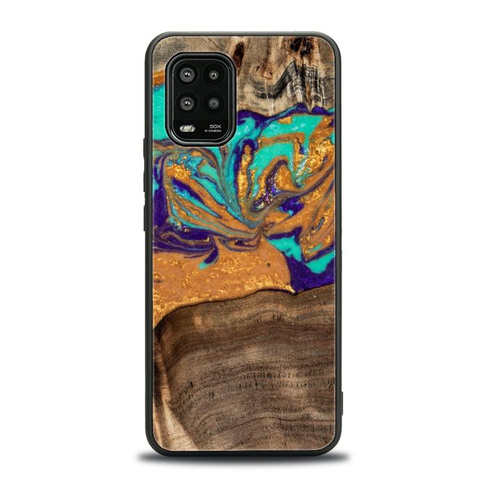 Xiaomi Mi 10 lite Handyhülle aus Harz und Holz - SYNERGY#A122