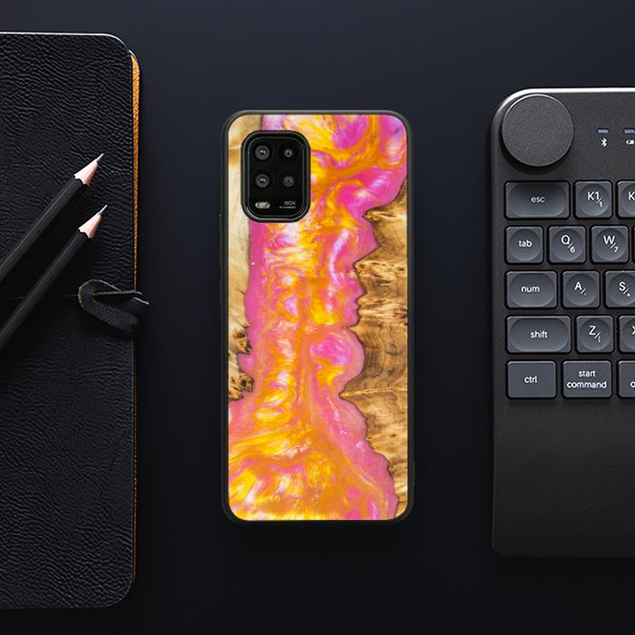 Xiaomi Mi 10 lite Handyhülle aus Harz und Holz - SYNERGY#A20