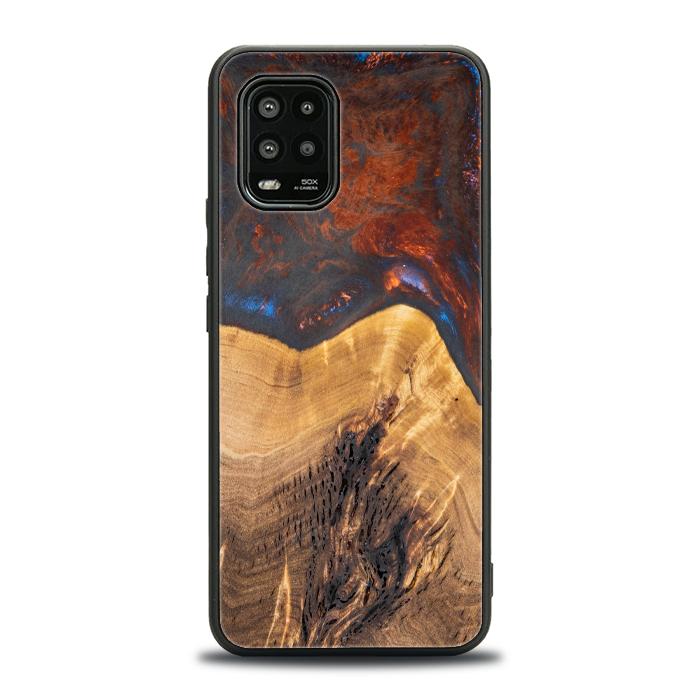 Xiaomi Mi 10 lite Handyhülle aus Harz und Holz - SYNERGY#A21