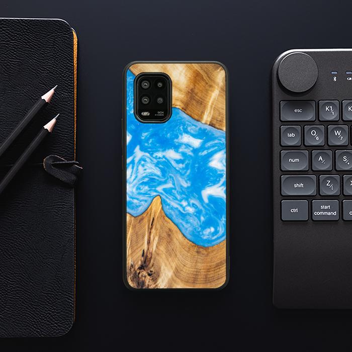 Xiaomi Mi 10 lite Handyhülle aus Harz und Holz - SYNERGY#A26