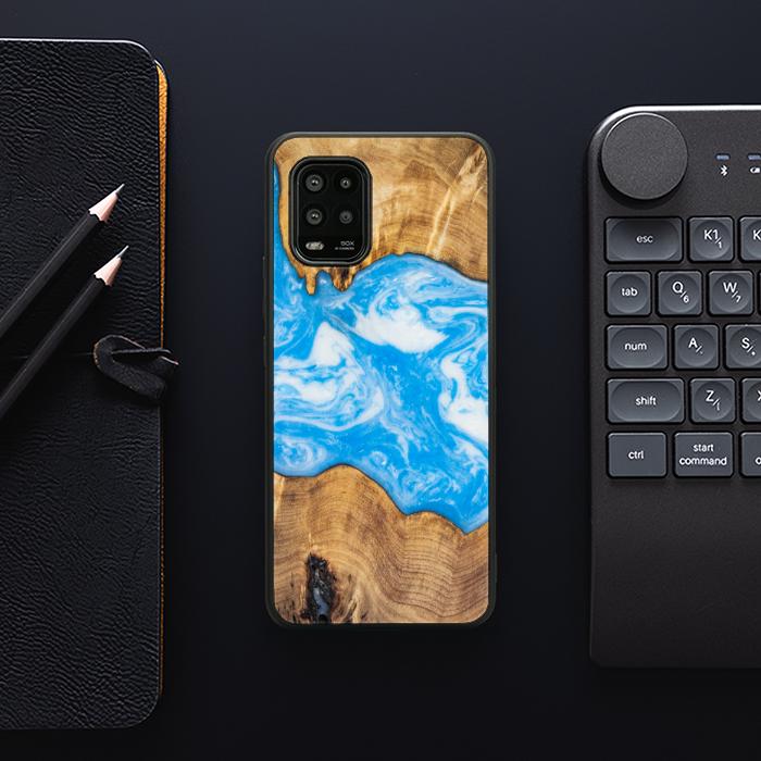 Xiaomi Mi 10 lite Handyhülle aus Harz und Holz - SYNERGY#A31