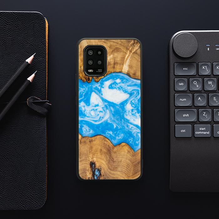 Xiaomi Mi 10 lite Handyhülle aus Harz und Holz - SYNERGY#A32