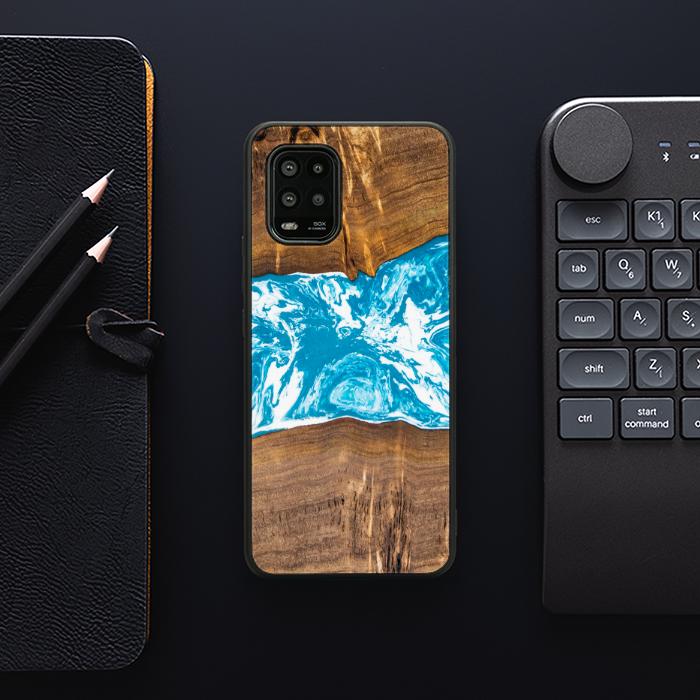 Xiaomi Mi 10 lite Handyhülle aus Harz und Holz - SYNERGY#A7