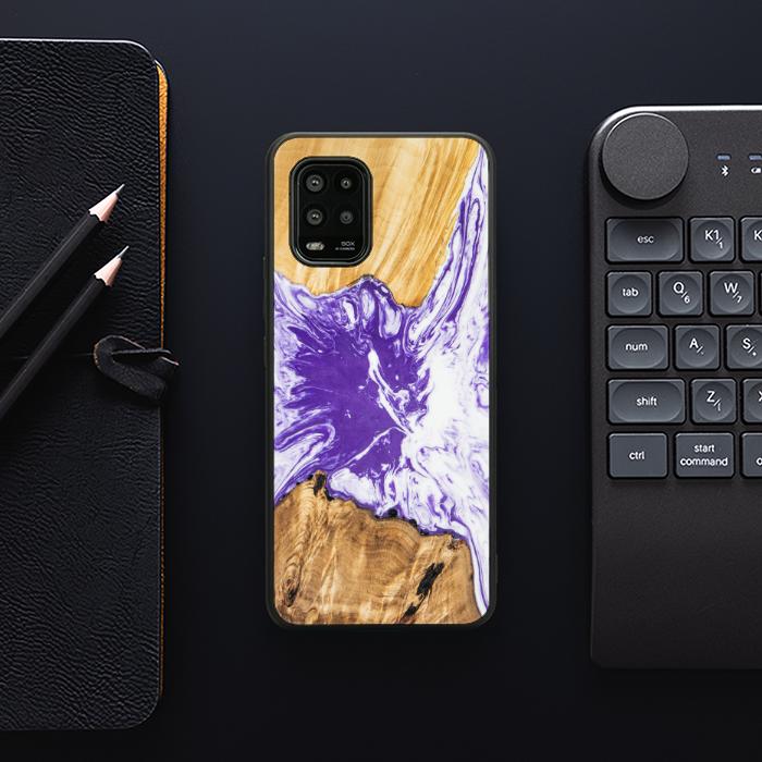 Xiaomi Mi 10 lite Handyhülle aus Harz und Holz - SYNERGY#A79