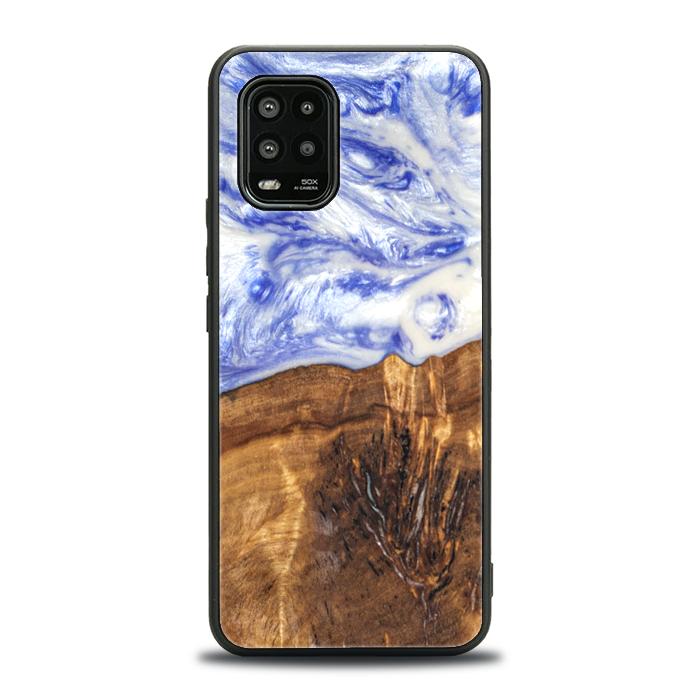 Xiaomi Mi 10 lite Handyhülle aus Harz und Holz - SYNERGY#B04