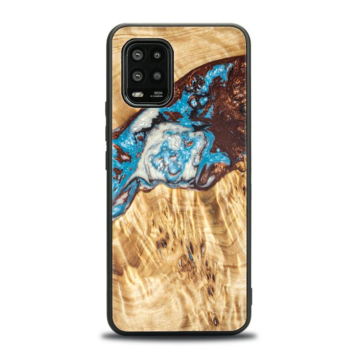 Xiaomi Mi 10 lite Handyhülle aus Harz und Holz - SYNERGY#B12