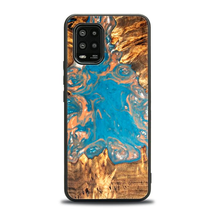 Xiaomi Mi 10 lite Handyhülle aus Harz und Holz - SYNERGY#B22