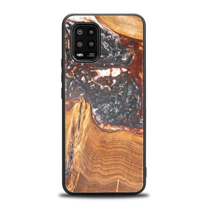 Xiaomi Mi 10 lite Handyhülle aus Harz und Holz - SYNERGY#B37