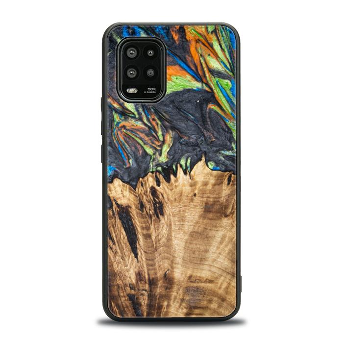 Xiaomi Mi 10 lite Handyhülle aus Harz und Holz - SYNERGY#C22