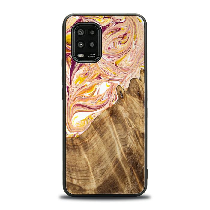 Xiaomi Mi 10 lite Handyhülle aus Harz und Holz - SYNERGY#C48