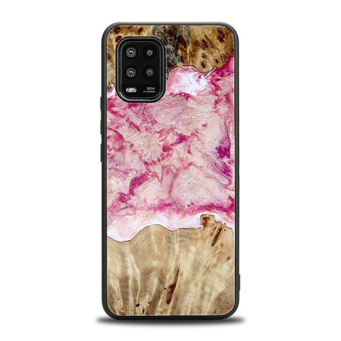 Xiaomi Mi 10 lite Handyhülle aus Harz und Holz - Synergy#D101