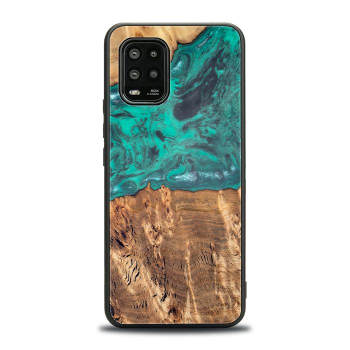 Xiaomi Mi 10 lite Handyhülle aus Harz und Holz - Synergy#D108