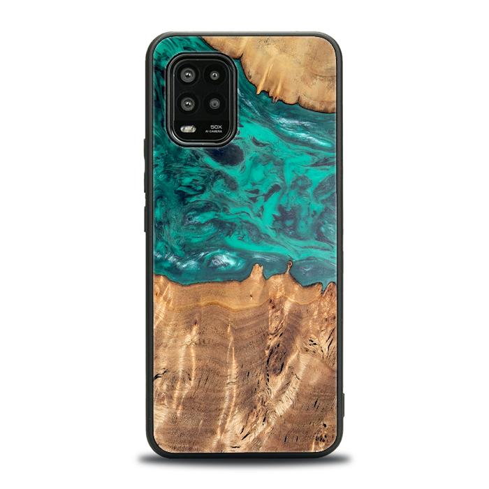 Xiaomi Mi 10 lite Handyhülle aus Harz und Holz - Synergy#D112