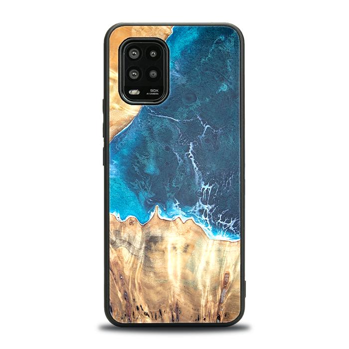 Xiaomi Mi 10 lite Handyhülle aus Harz und Holz - Synergy#D116