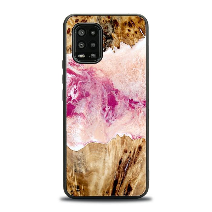 Xiaomi Mi 10 lite Handyhülle aus Harz und Holz - Synergy#D119
