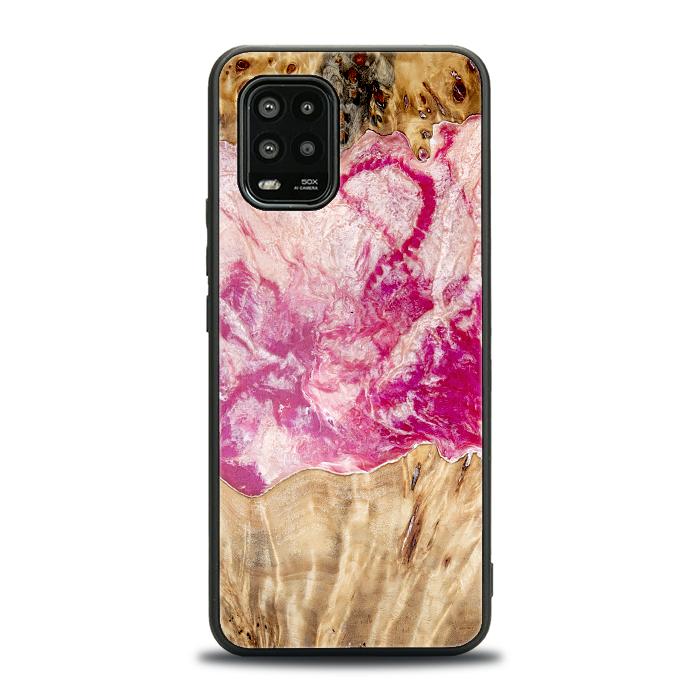 Xiaomi Mi 10 lite Handyhülle aus Harz und Holz - Synergy#D123