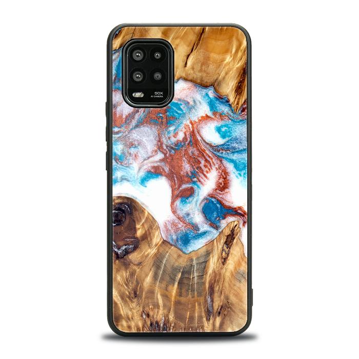 Xiaomi Mi 10 lite Handyhülle aus Harz und Holz - Synergy#D125