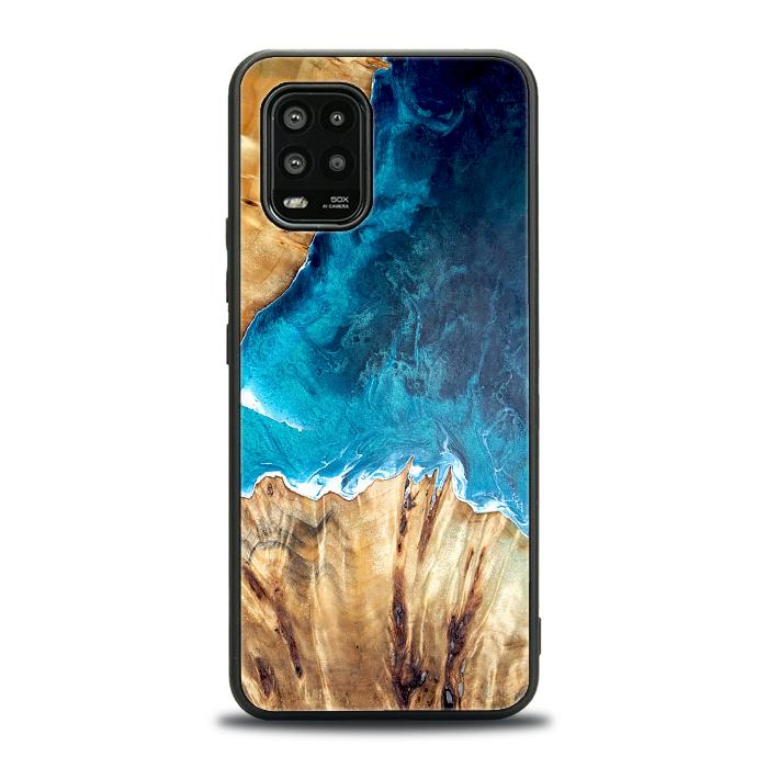 Xiaomi Mi 10 lite Handyhülle aus Harz und Holz - Synergy#D126