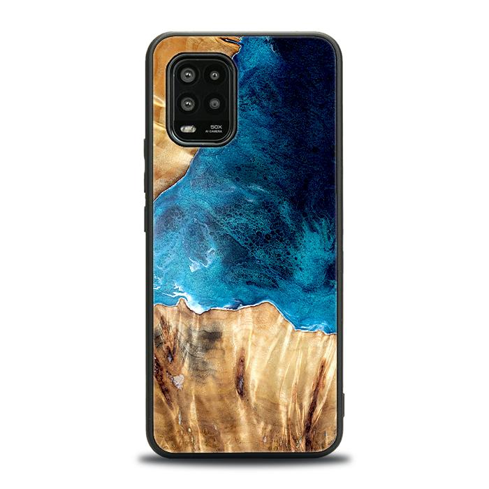 Xiaomi Mi 10 lite Handyhülle aus Harz und Holz - Synergy#D127