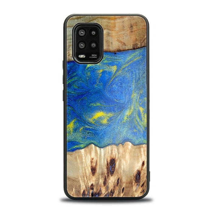 Xiaomi Mi 10 lite Handyhülle aus Harz und Holz - Synergy#D128
