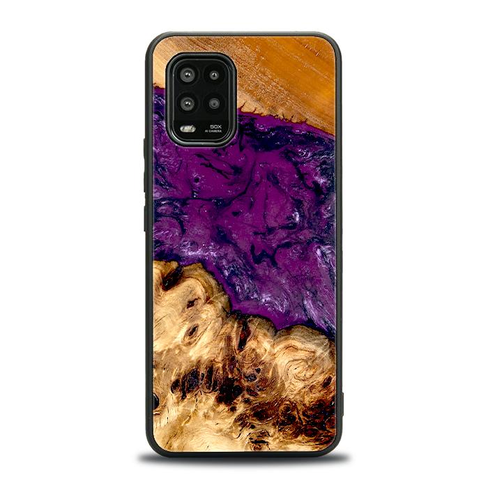 Xiaomi Mi 10 lite Handyhülle aus Harz und Holz - Synergy#D130