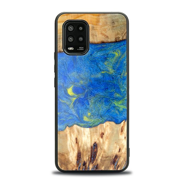 Xiaomi Mi 10 lite Handyhülle aus Harz und Holz - Synergy#D131