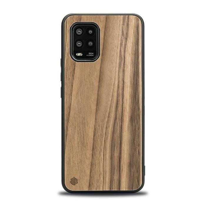 Xiaomi Mi 10 lite Handyhülle aus Holz - Nussbaum