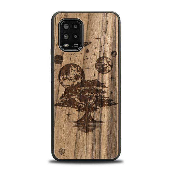Xiaomi Mi 10 lite Handyhülle aus Holz - Galactic Garden
