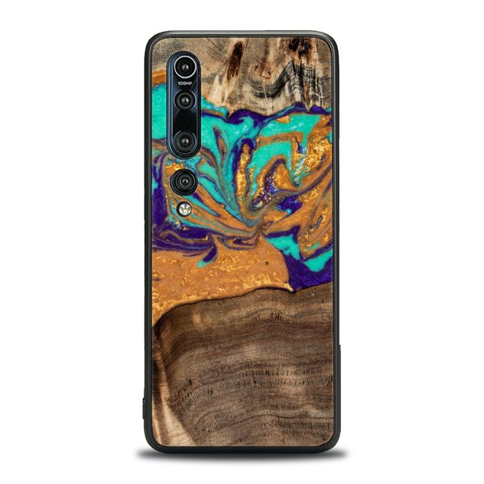 Xiaomi Mi 10 Pro Handyhülle aus Harz und Holz - SYNERGY#A122