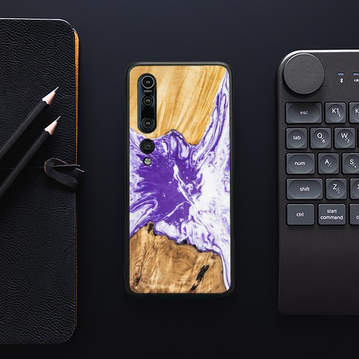 Xiaomi Mi 10 Pro Handyhülle aus Harz und Holz - SYNERGY#A79