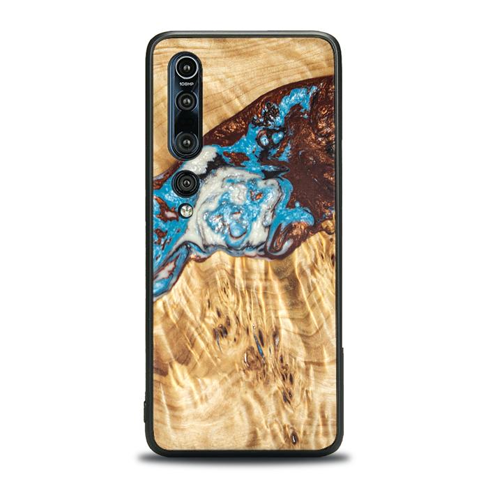 Xiaomi Mi 10 Pro Handyhülle aus Harz und Holz - SYNERGY#B12