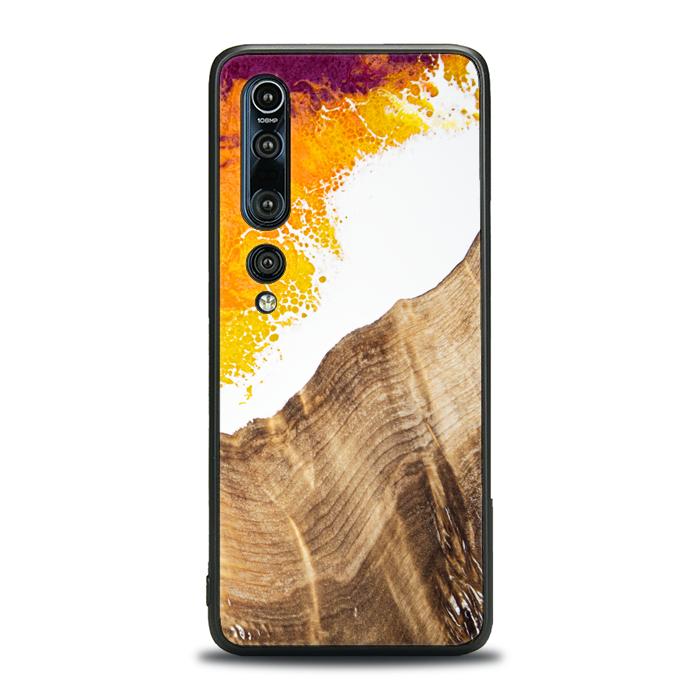 Xiaomi Mi 10 Pro Handyhülle aus Harz und Holz - Synergy#C28