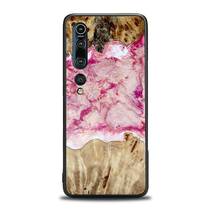 Xiaomi Mi 10 Pro Handyhülle aus Harz und Holz - Synergy#D101