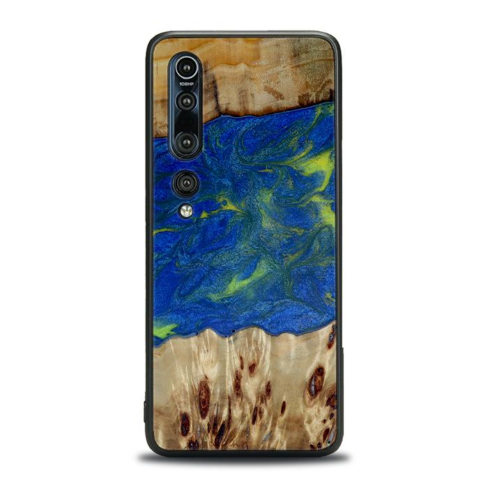 Xiaomi Mi 10 Pro Handyhülle aus Harz und Holz - Synergy#D102