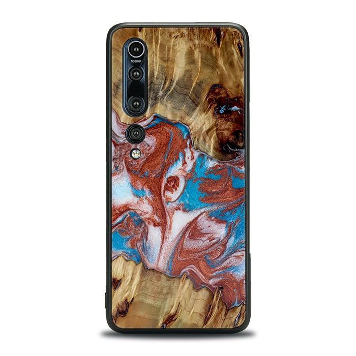 Xiaomi Mi 10 Pro Handyhülle aus Harz und Holz - Synergy#D103