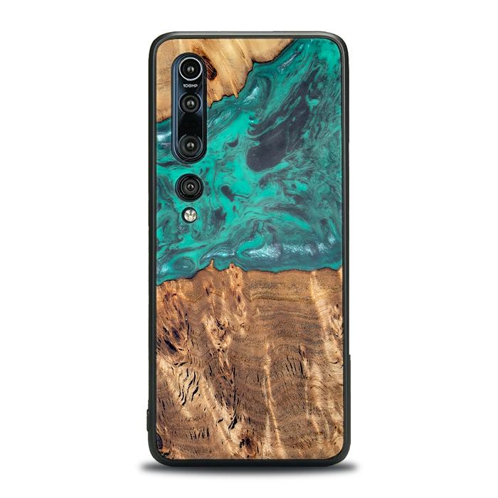 Xiaomi Mi 10 Pro Handyhülle aus Harz und Holz - Synergy#D108