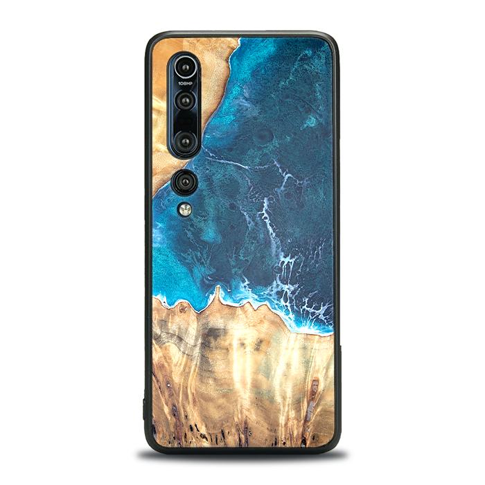 Xiaomi Mi 10 Pro Handyhülle aus Harz und Holz - Synergy#D116
