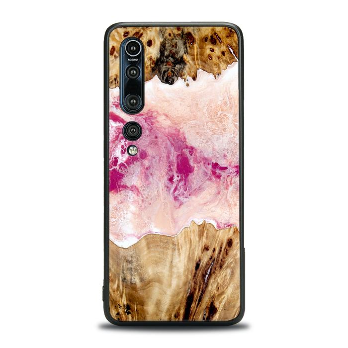 Xiaomi Mi 10 Pro Handyhülle aus Harz und Holz - Synergy#D119