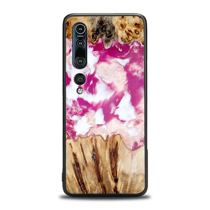 Xiaomi Mi 10 Pro Handyhülle aus Harz und Holz - Synergy#D124
