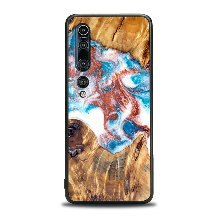 Xiaomi Mi 10 Pro Handyhülle aus Harz und Holz - Synergy#D125
