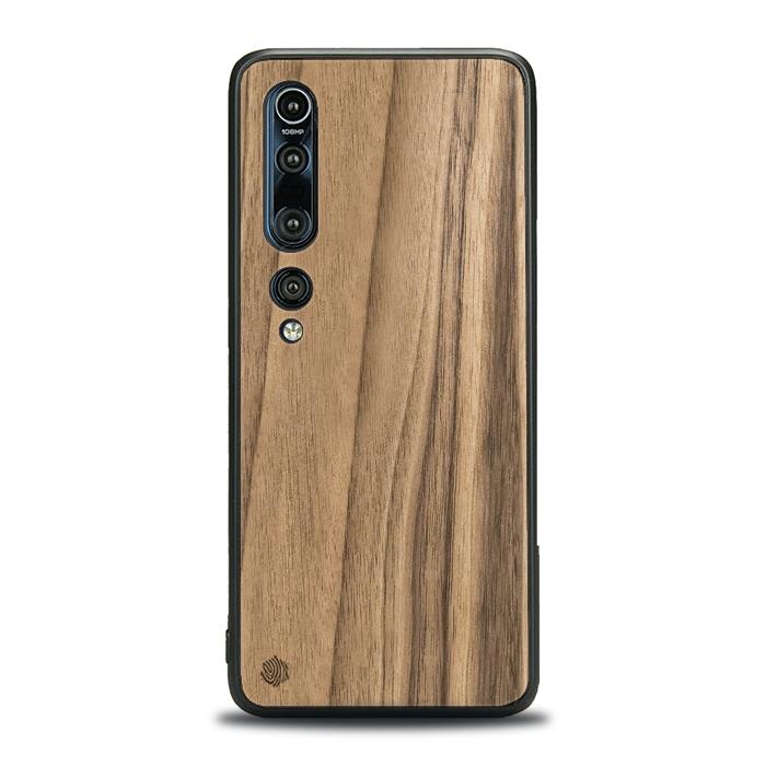 Xiaomi Mi 10 Pro Handyhülle aus Holz - Nussbaum